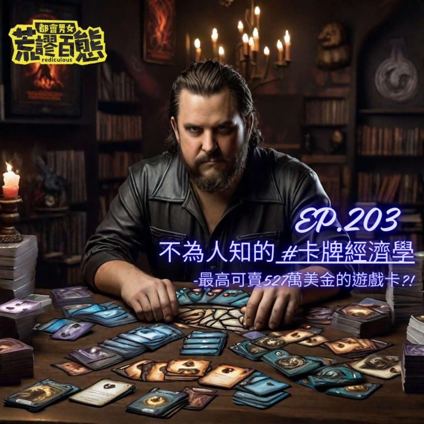 EP.203｜卡牌經濟學！一張可以賣到527萬美金的遊戲卡？！ episode artwork