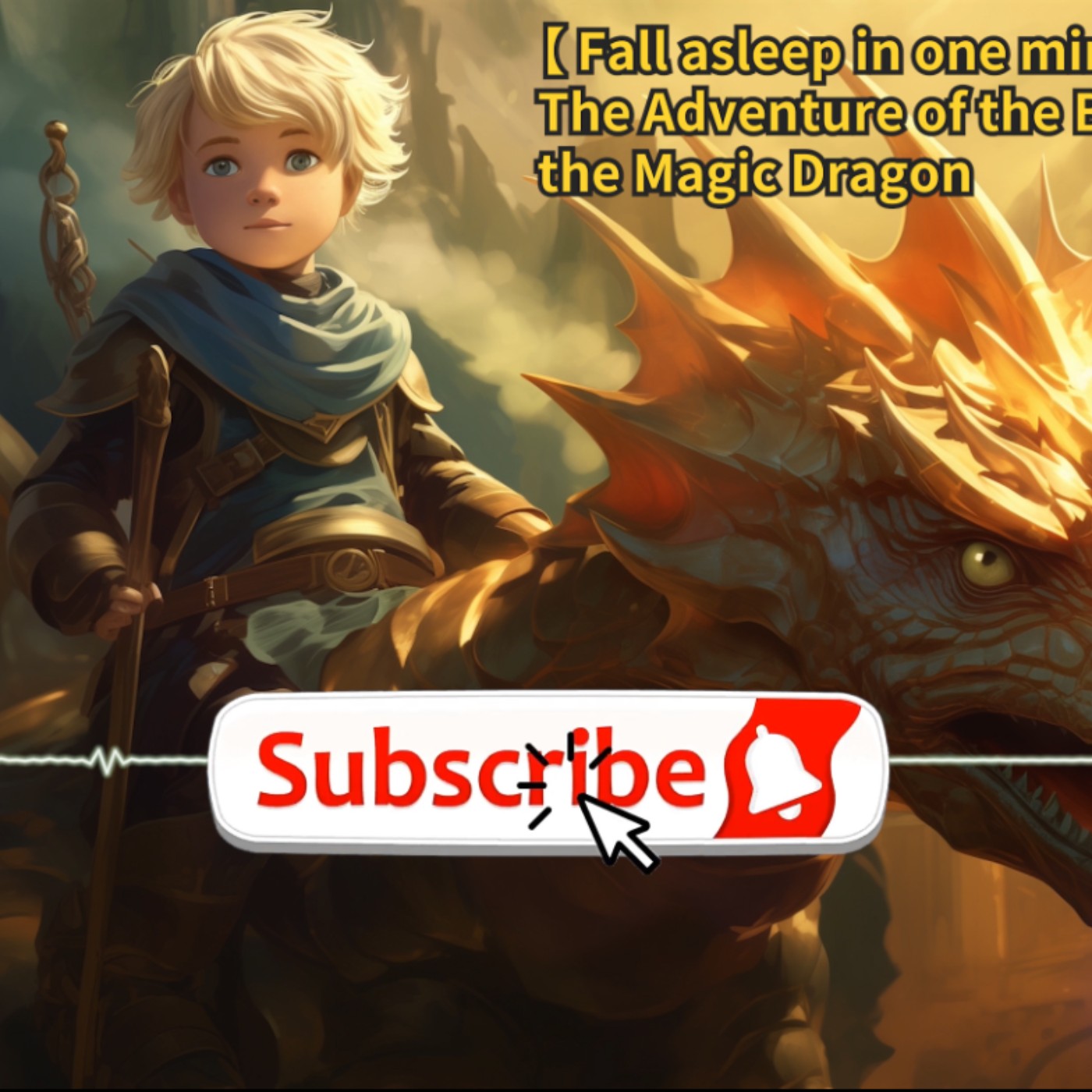 【Fall asleep in one minute】story name：The Adventure of the Brave Knight and the Magic Dragon episode artwork