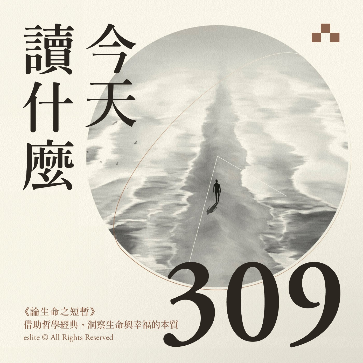 cover of episode EP309｜《論生命之短暫》借助哲學經典，洞察生命與幸福的本質｜今天讀什麼