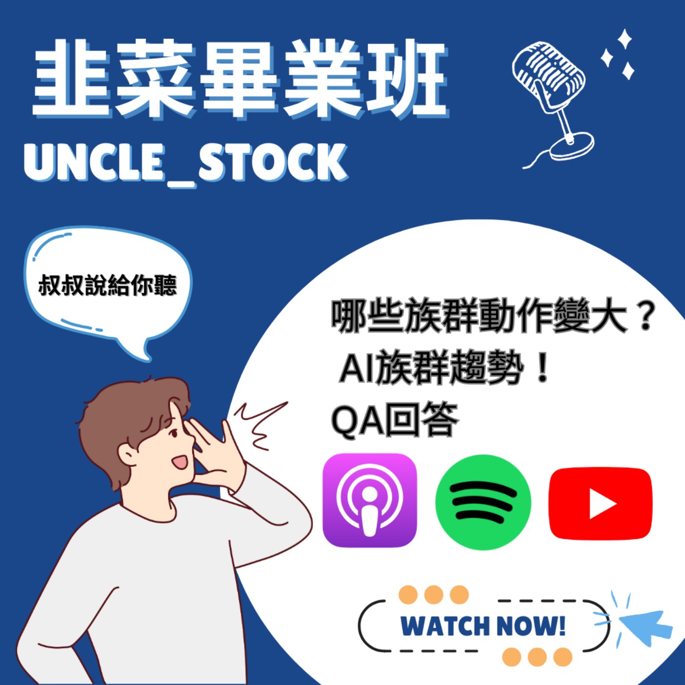 EP16 | 哪些族群動作變大 ？ AI族群趨勢 ！ QA回答 episode artwork