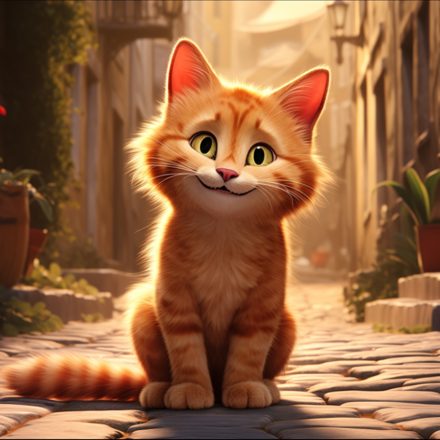 【Fall asleep in one minute】story name：The Adventures of Orange Cat #Children's #sleep #story episode artwork