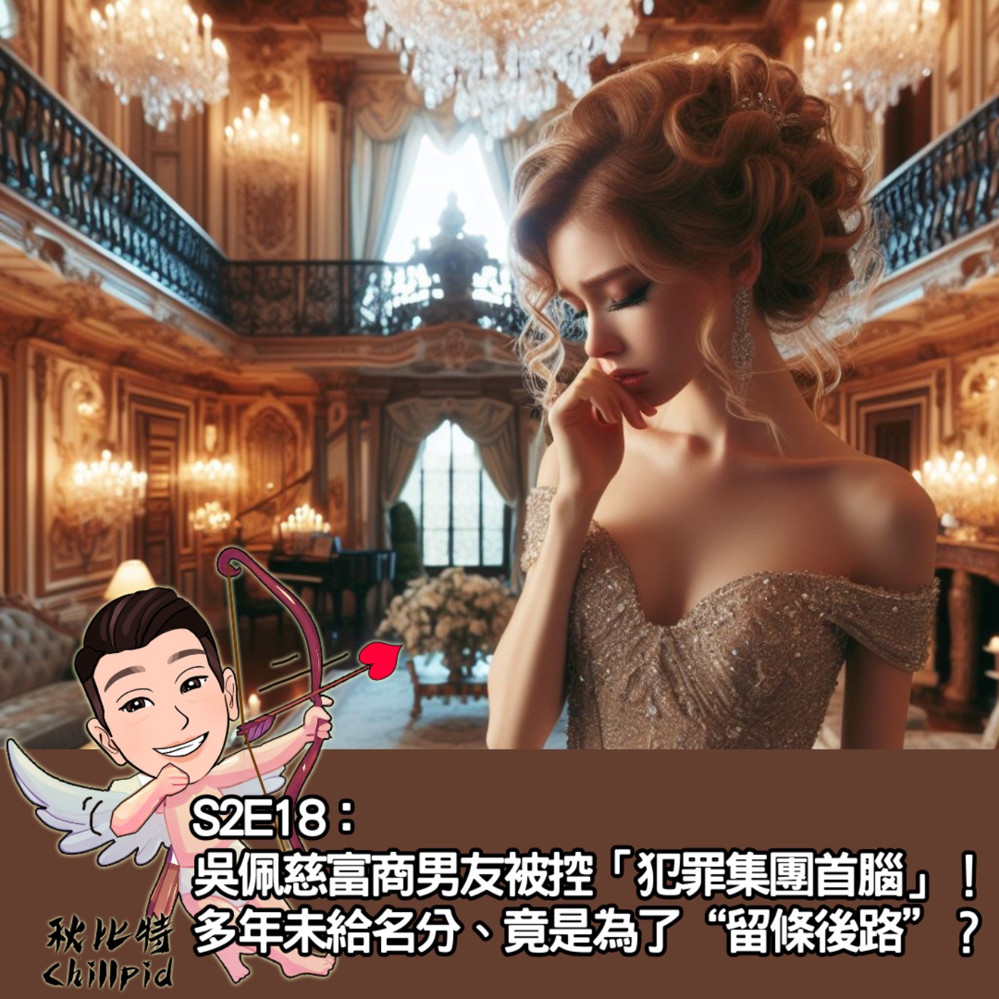 S2E18｜吳佩慈富商男友被控「犯罪集團首腦」！多年未給名分、竟是為了“留條後路”？ episode artwork