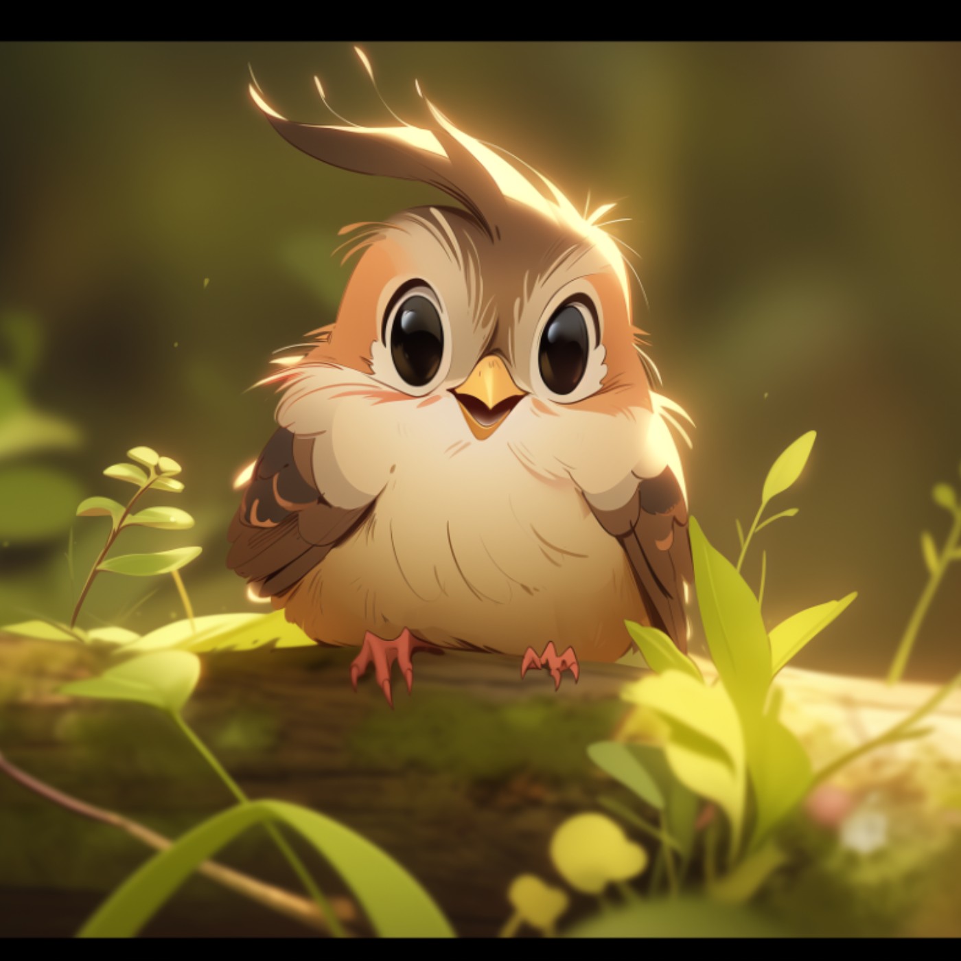 【Fall asleep in one minute】story name：The adventures of a sparrow named Chirpy #Children's #sleep #story episode artwork