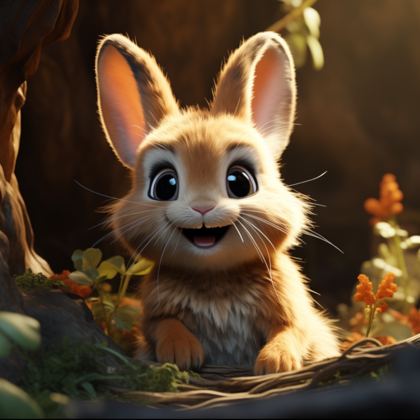 【Fall asleep in one minute】story name：Little Rabbit’s Adventures and Wisdom #Children's #sleep #story episode artwork
