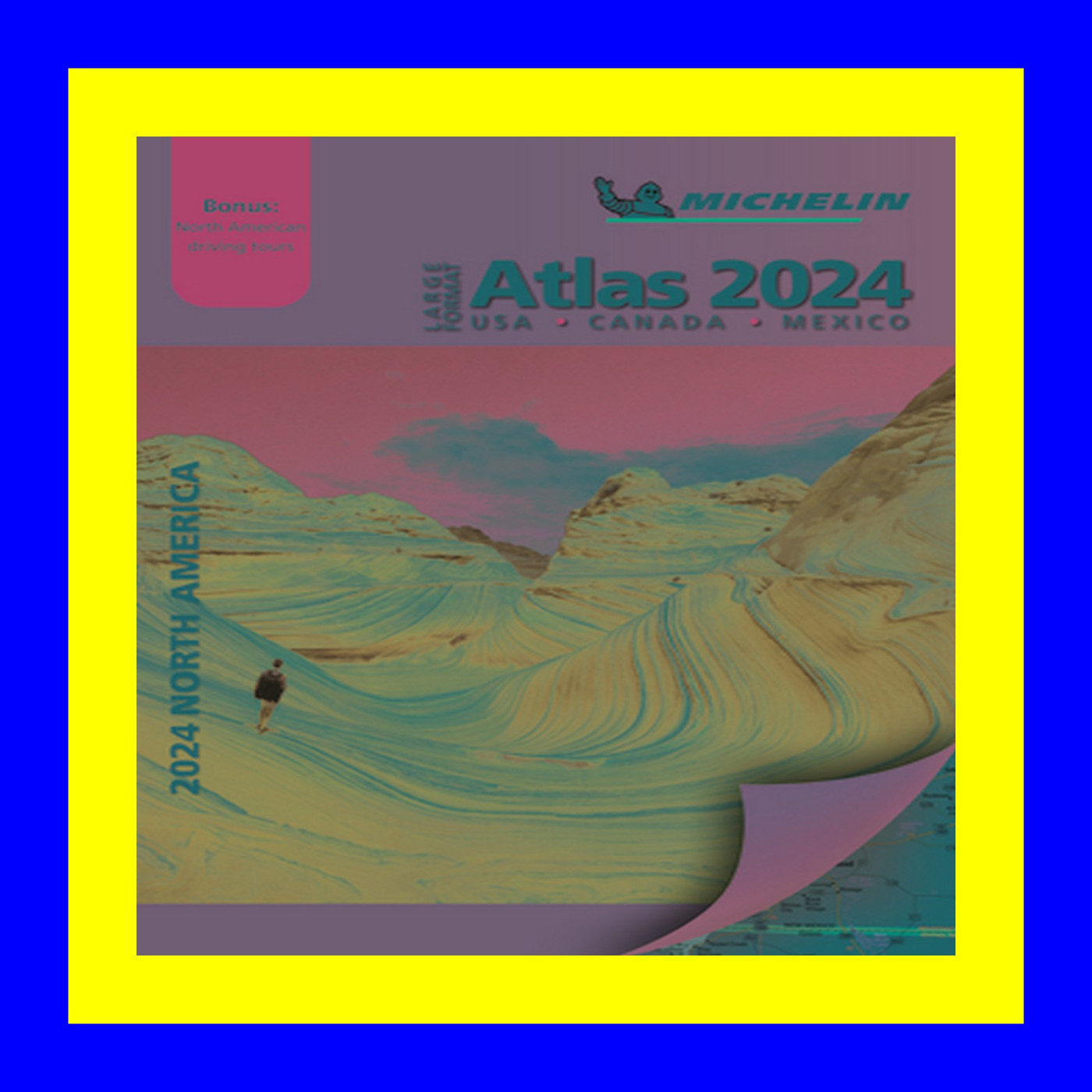 EBOOK [PDF] Michelin North America Large Format Road Atlas 2024 USA - CANADA - MEXICO (Michelin North America Atlas) PDF  Document