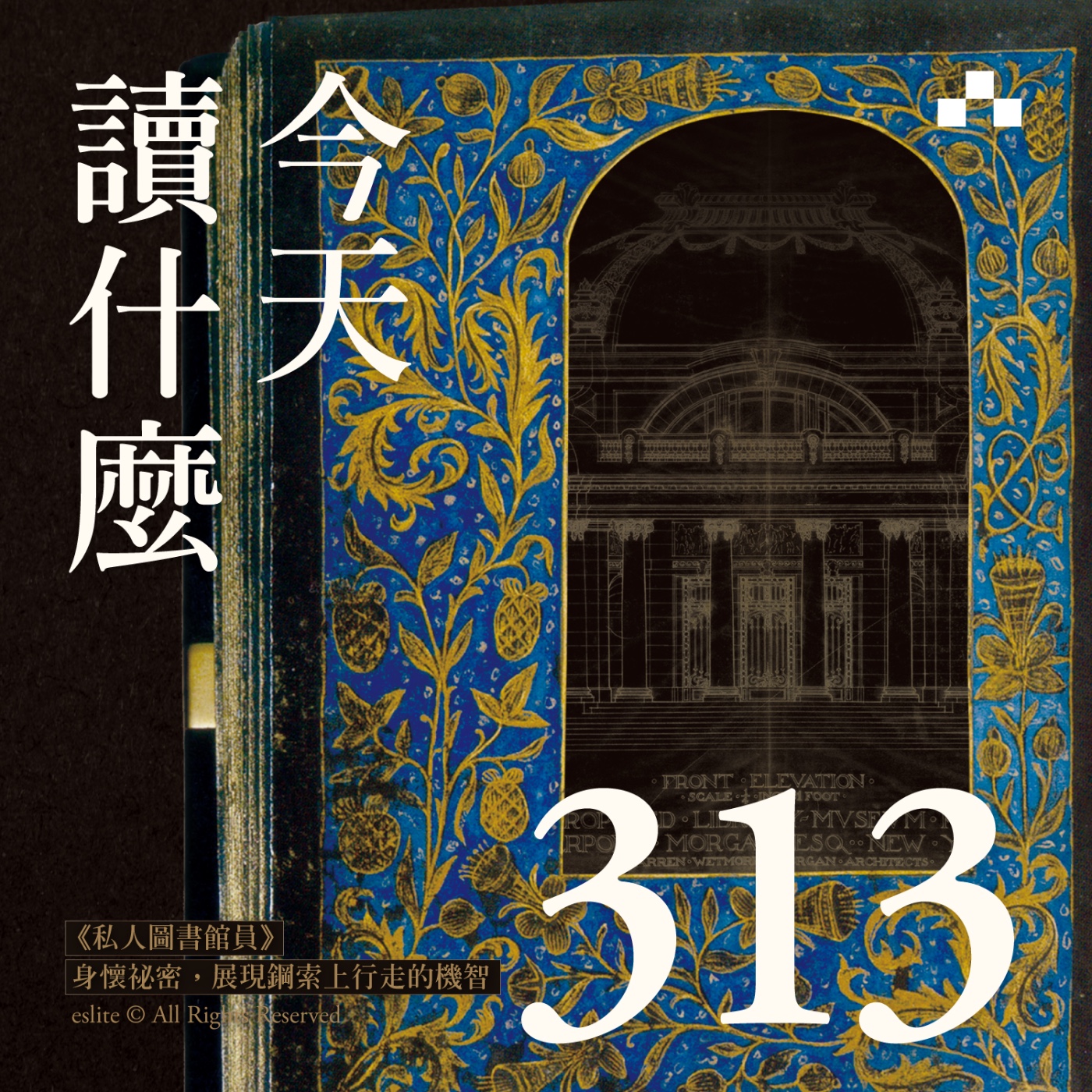 cover of episode EP313｜《私人圖書館員》身懷祕密，展現鋼索上行走的機智｜今天讀什麼（誠品選書）