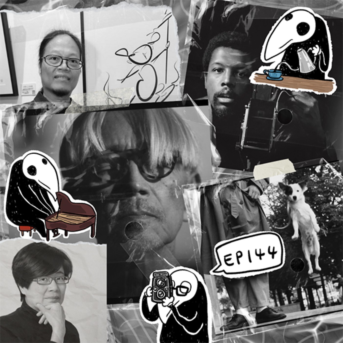 EP144 | 2023逝世回顧：坂本龍一、Elliott Erwitt、侯淑姿、Kwame Brathwaite、蕭言中 episode artwork