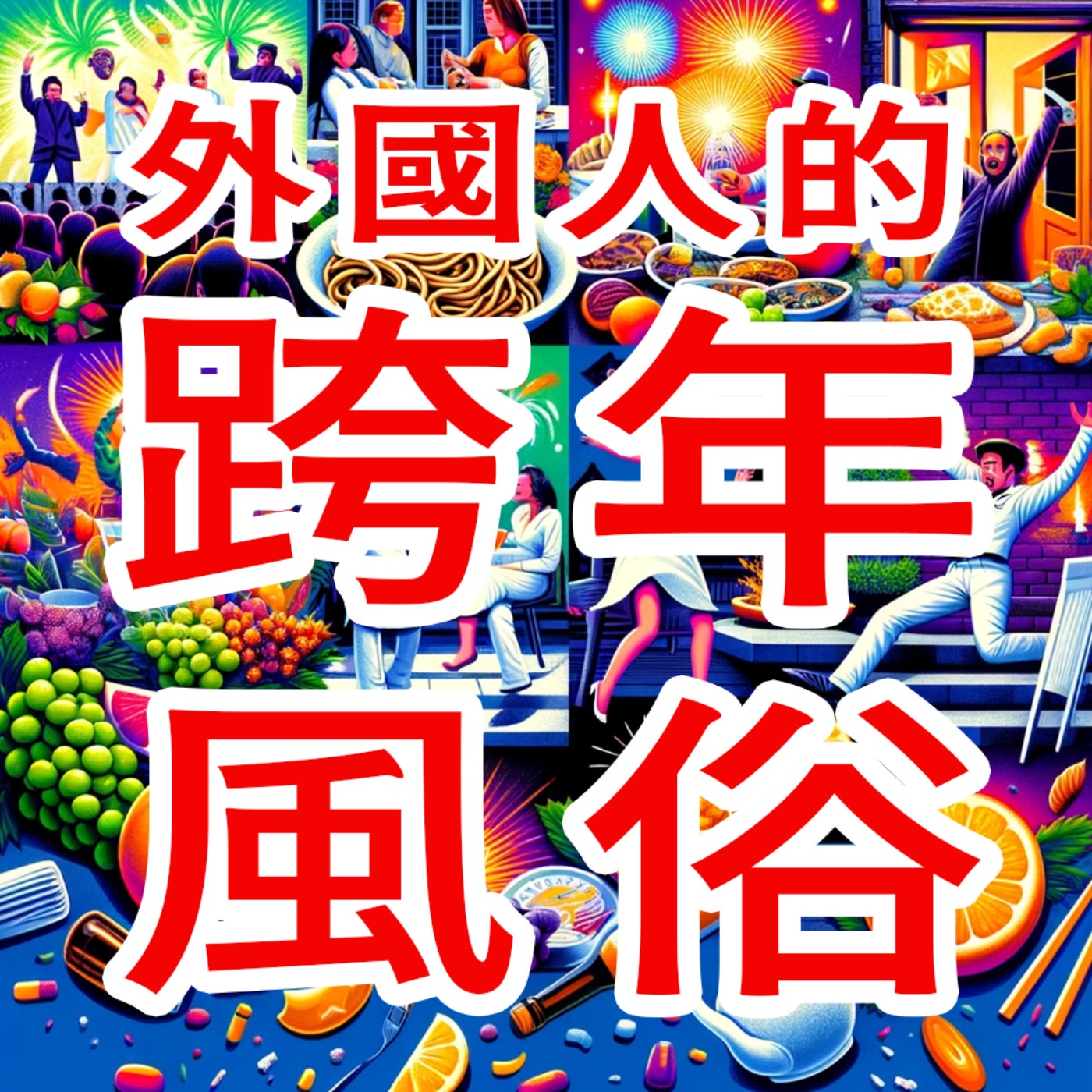 你所不知道的外國人跨年風俗 episode artwork