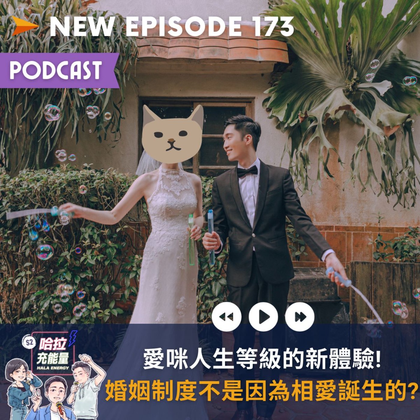 EP173-愛咪人生等級的新體驗!婚姻制度不是因為相愛誕生的? episode artwork