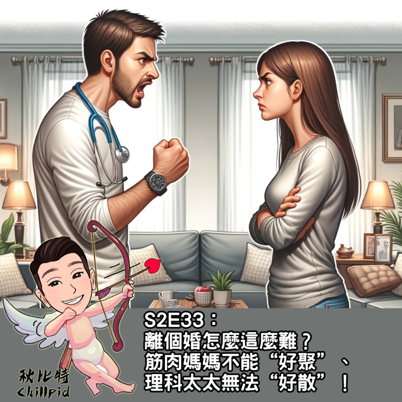 cover of episode S2E33｜離個婚怎麼這麼難？筋肉媽媽不能“好聚”、理科太太無法“好散”！