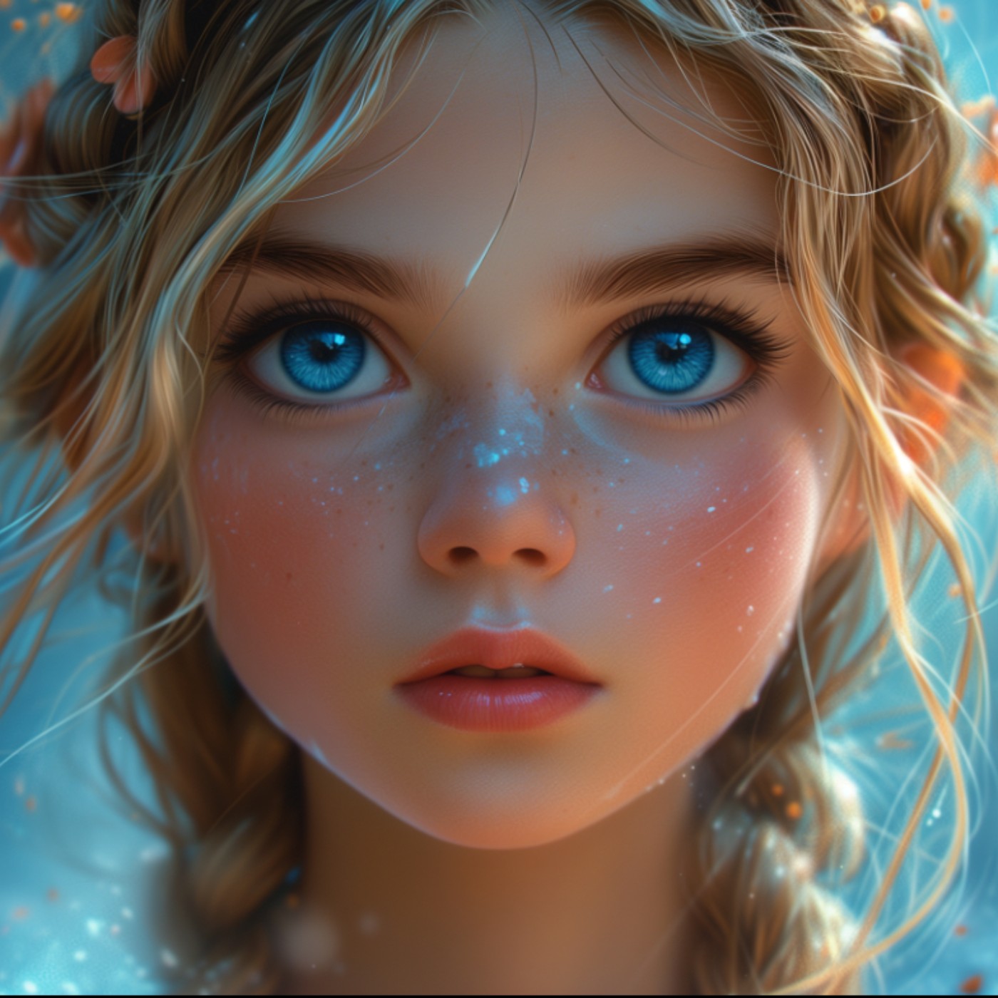  【Fall asleep in one minute】story name：The Snowy Dream Weaver: Alynna's Enchanted Night in Iceland #Children's #sleep #story episode artwork
