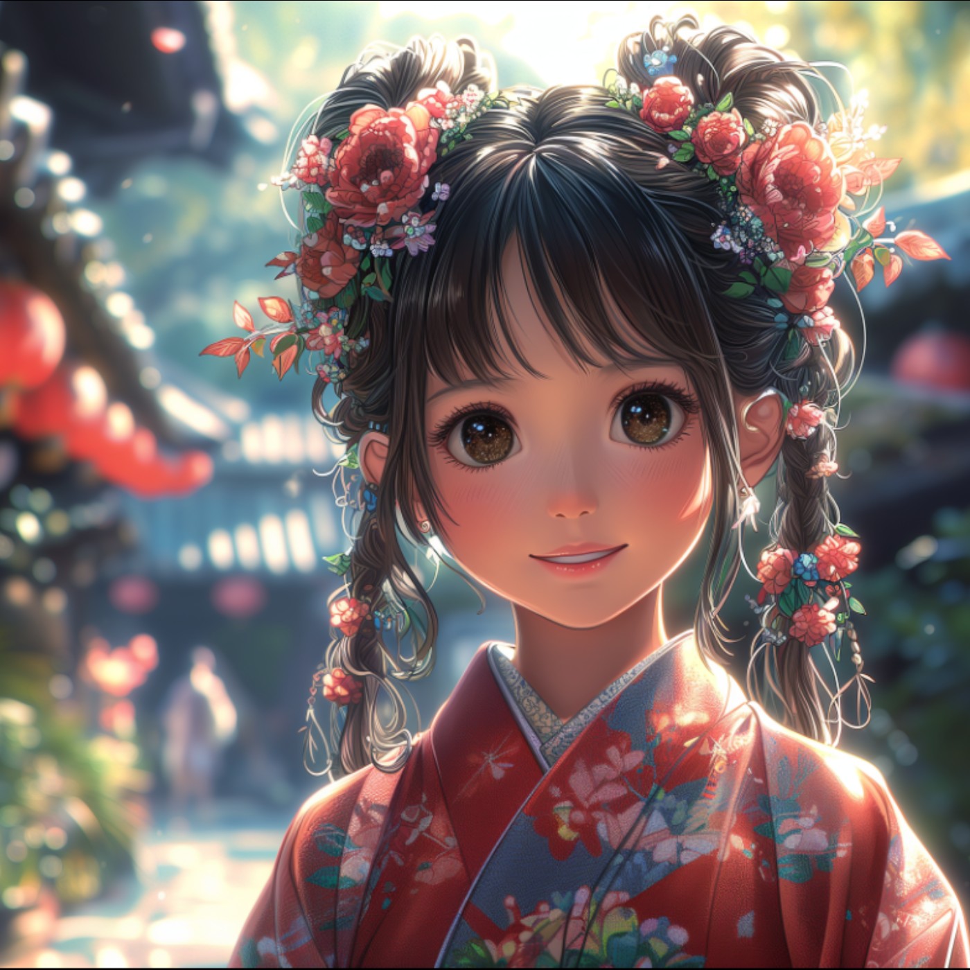 【Fall asleep in one minute】story name：The Enchanted Journey of Sakura Princess: Kaoru's Marvelous Night #Children's #sleep #story episode artwork