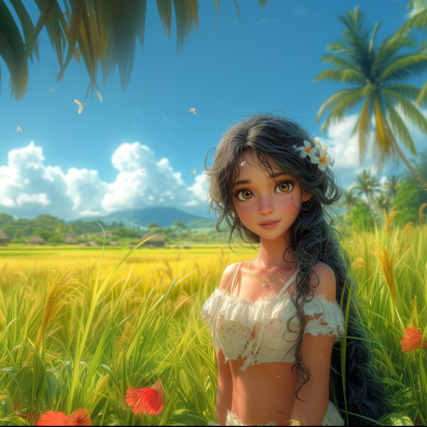 【Fall asleep in one minute】Dreamy Stardust: Meena's Mysterious Night in Indonesia #Children's #sleep #story episode artwork