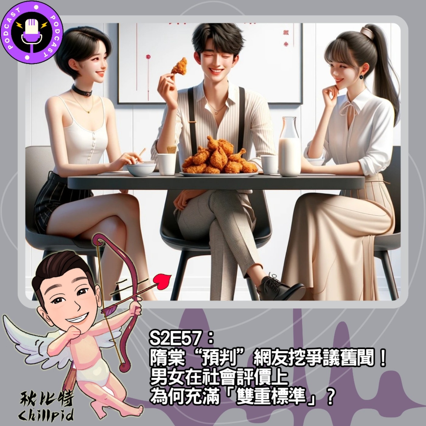 cover of episode S2E57｜隋棠“預判”網友挖爭議舊聞！男女在社會評價上、為何充滿「雙重標準」？