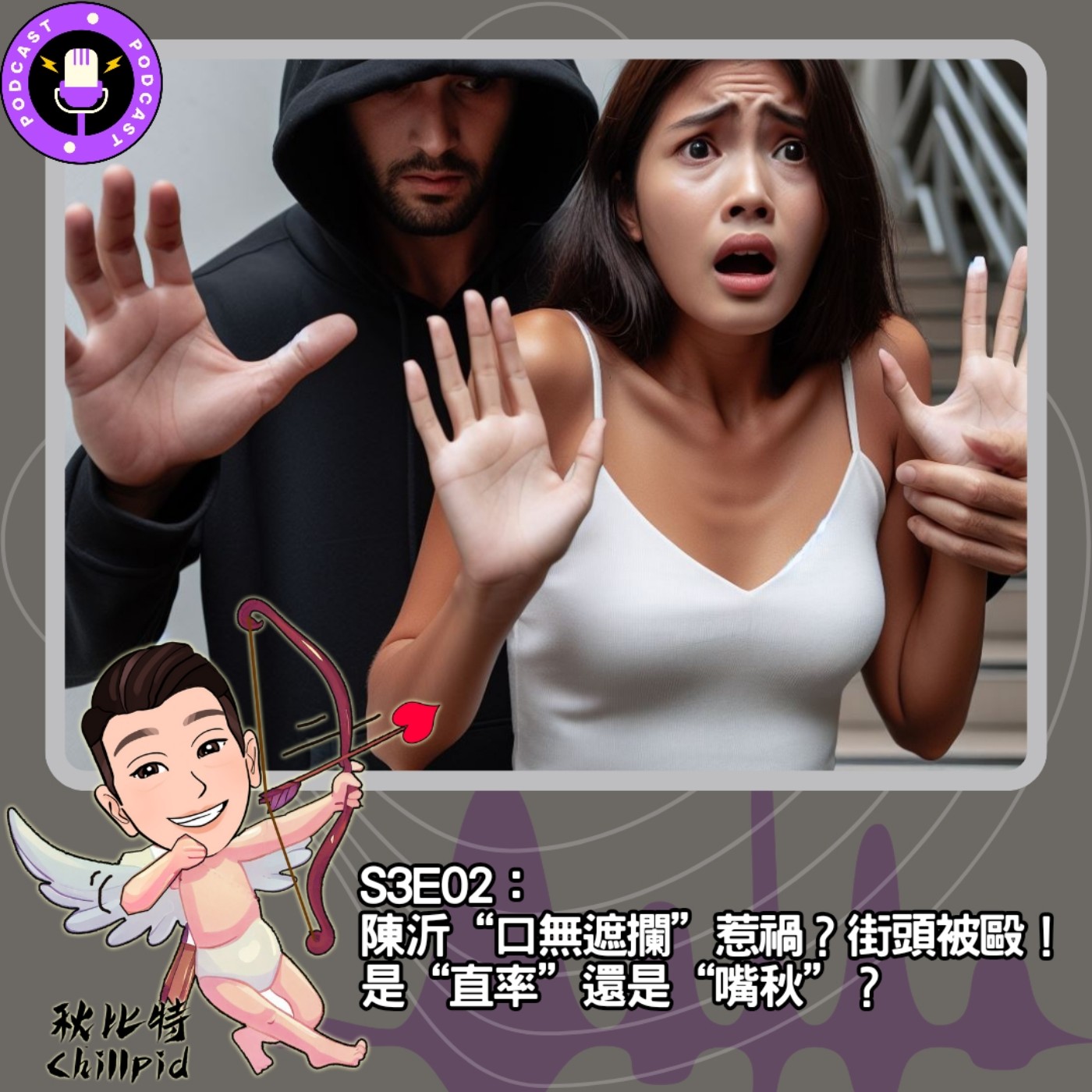 cover of episode S3E02｜陳沂“口無遮攔”惹禍？街頭被毆！是“直率”還是“嘴秋”？