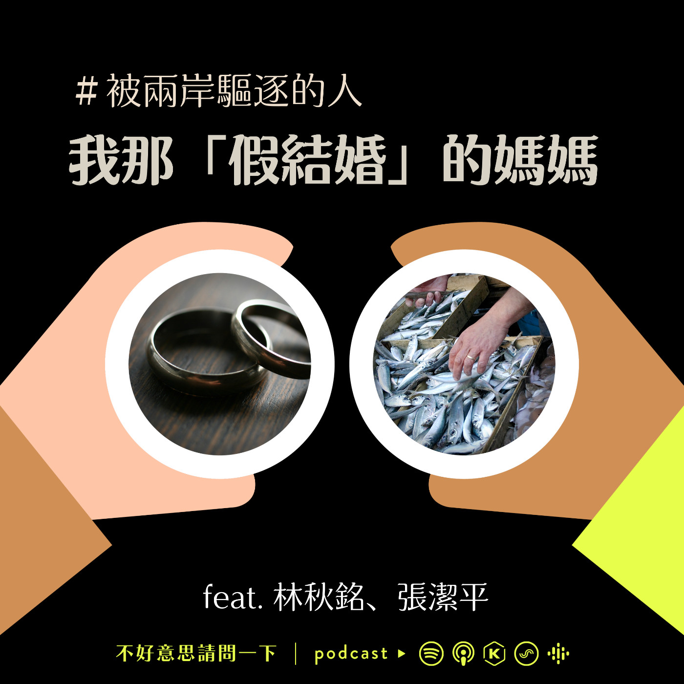 cover of episode S3 EP03＃被兩岸驅逐的人｜我那「假結婚」的媽媽  ft. 林秋銘、張潔平