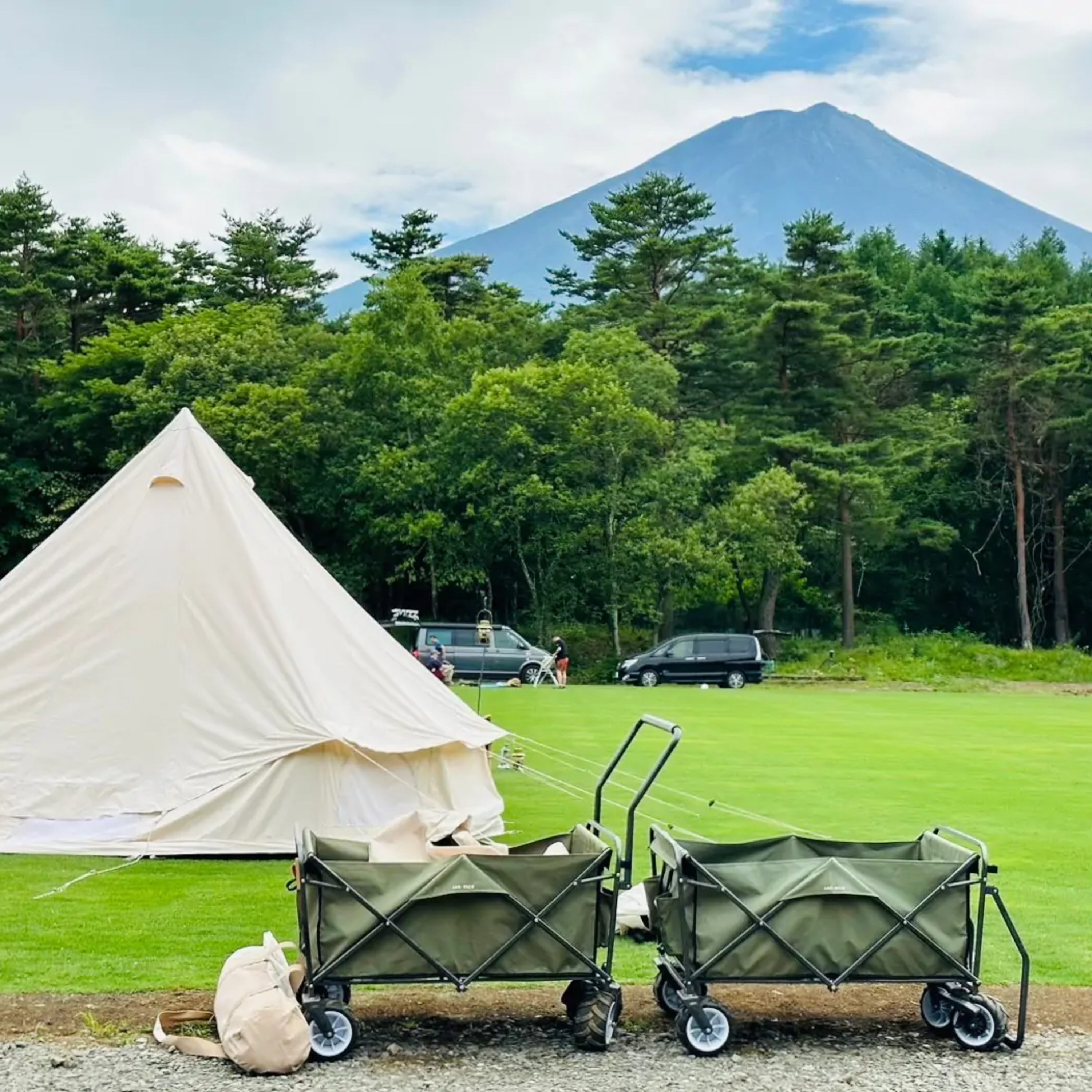 第207回｜來富士山的秘境探險！空手也能體驗FUJI GATEWAY的豪華露營！feat. dato