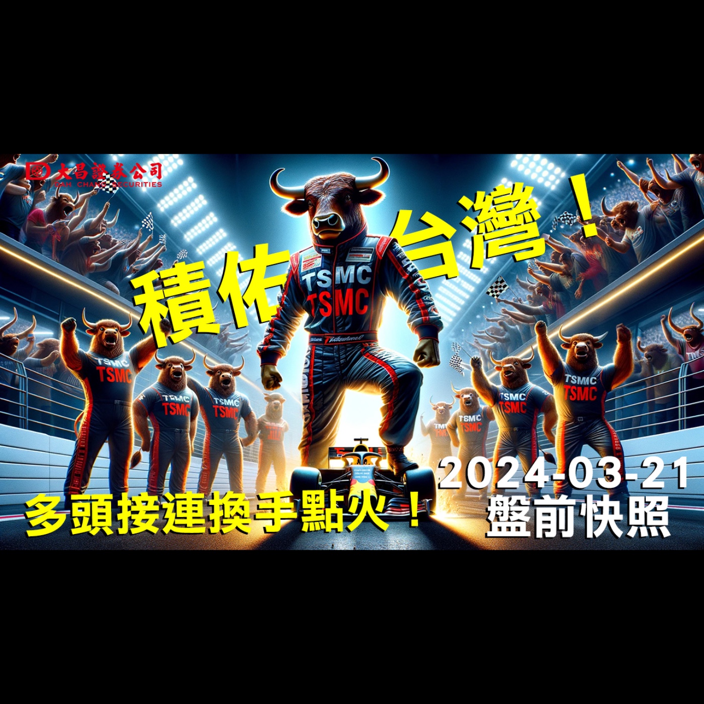 【大昌證券】2024年3月22日盤前快照：積佑台灣！多頭接連換手點火！ episode artwork