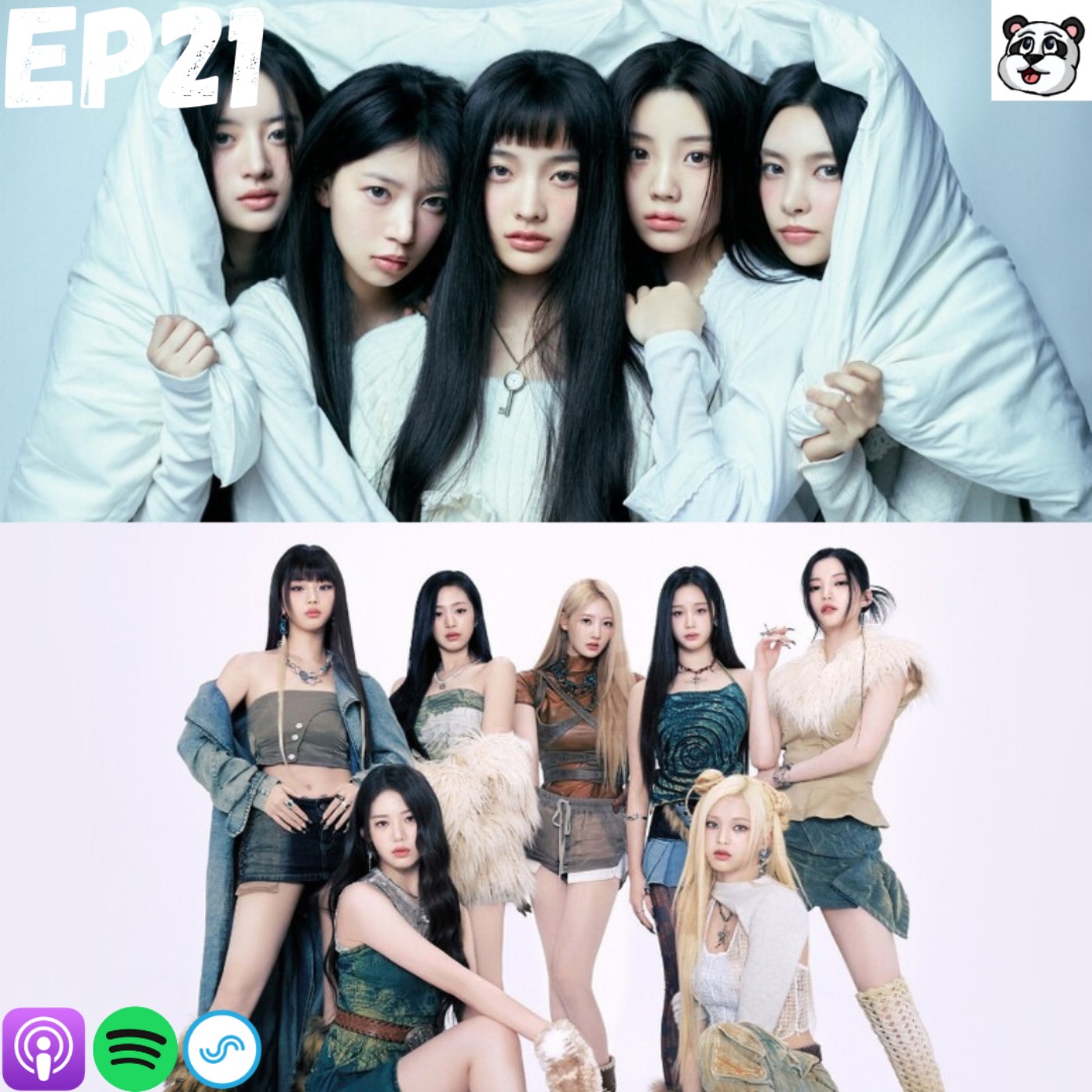EP21 | KPOP歐北共 ILLIT/BABYMONSTER 全專一起聽，真是NewJeans2.0?  近年少見的7人團表現如何? episode artwork