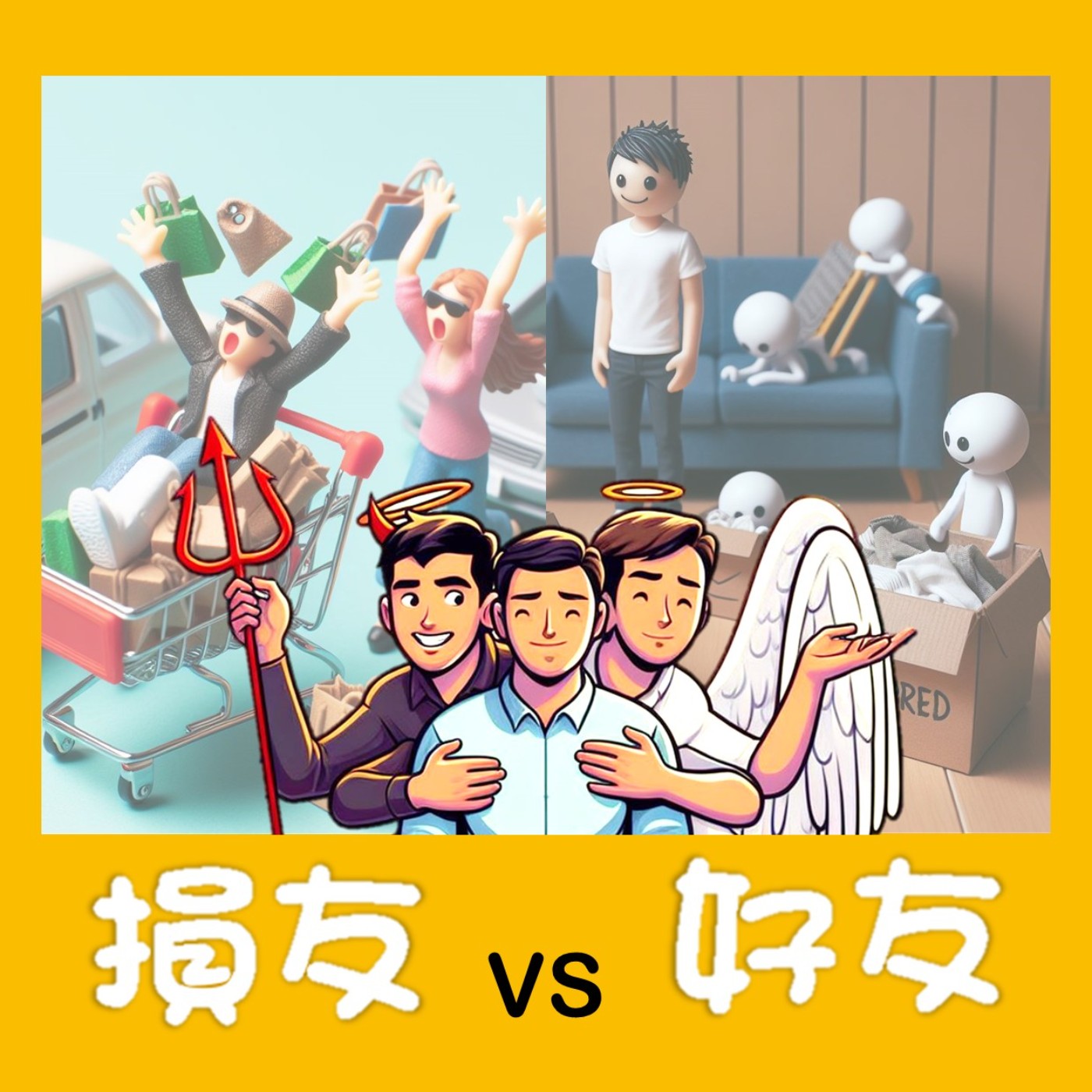 【一位CFP的日常】有人曾說:「一直叫你買東西的，是損友；嘗試鼓勵你丟東西的，是好友！」 episode artwork