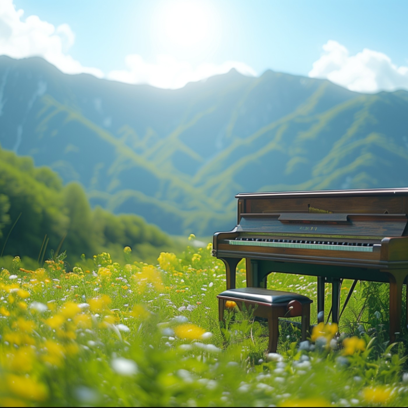 Relaxing, soothing, Refreshing piano music (65 minutes)-Stress Relief Piano No3 episode artwork