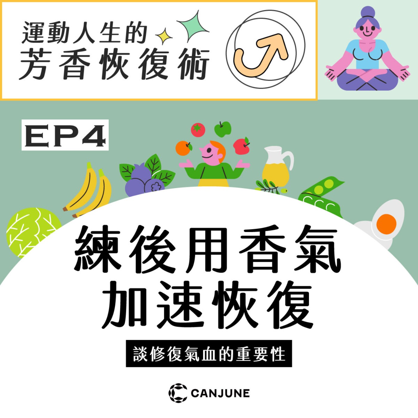 運動人生的芳香恢復術【EP4 練後用香氣加速恢復】 episode artwork