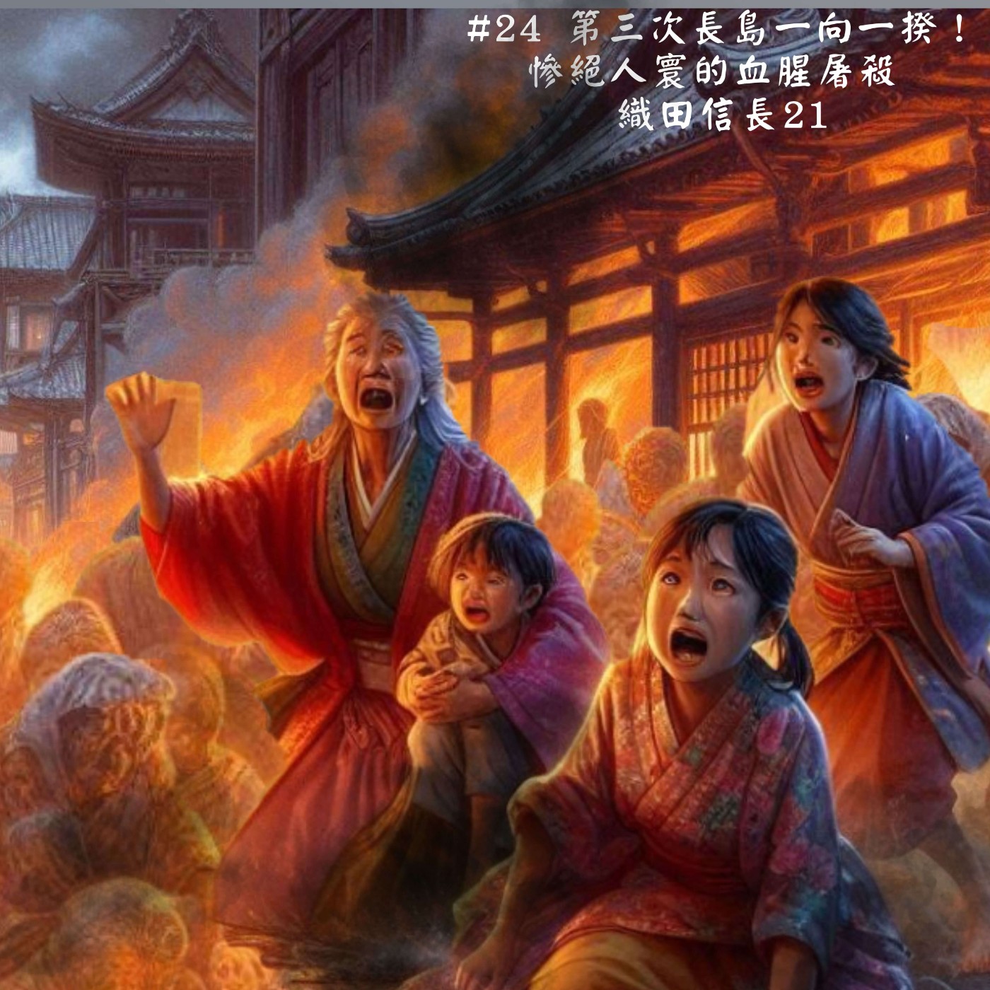 #24 第三次長島一向一揆！ 慘絕人寰的血腥屠殺｜織田信長21 episode artwork