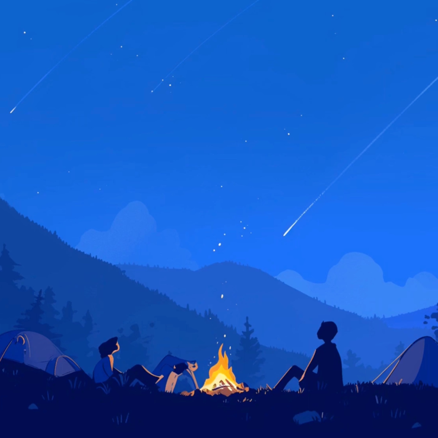 夜觀流星雨：心靈放鬆之旅 | 放鬆心靈的睡前故事