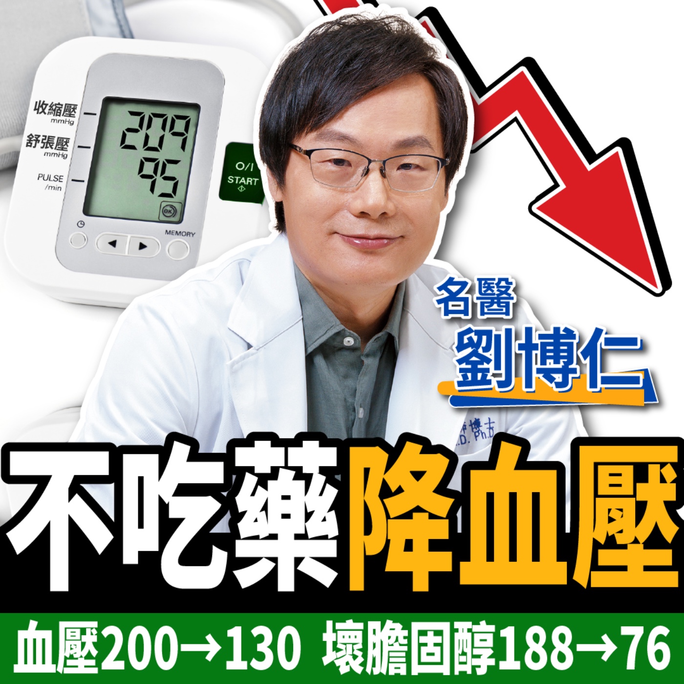cover of episode 【下班經濟學＿健康】3種超級水果降血壓！名醫教你不吃藥：遠離中風、腎衰竭！ft.劉博仁醫師 