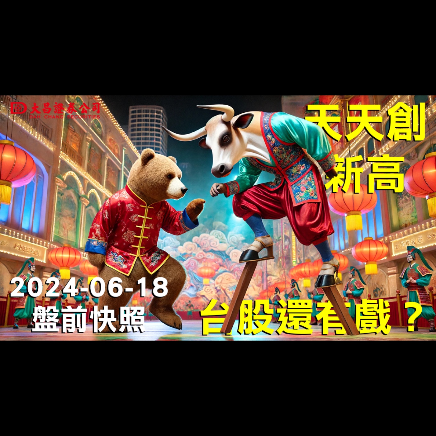 【大昌證券】2024年6月18日盤前快照：天天創新高！台股還有戲？ episode artwork