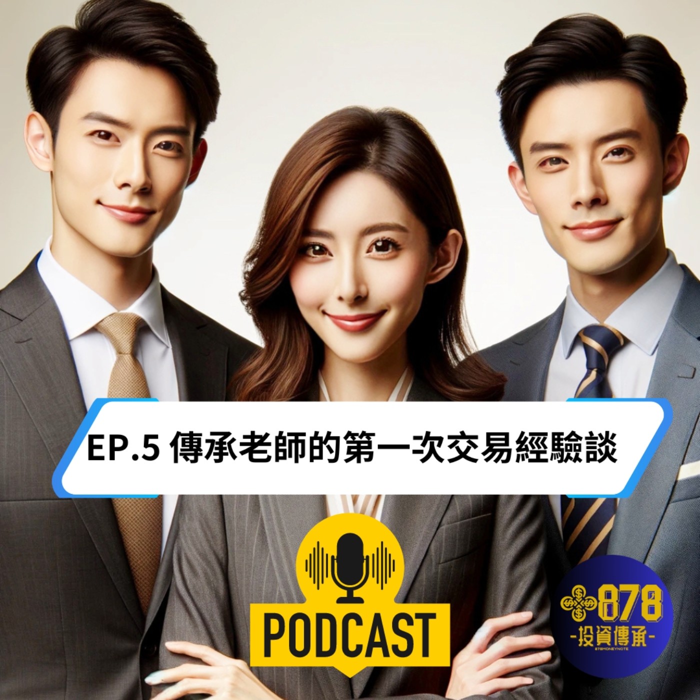 小白會客室_EP.5_老師們的第一次交易經驗談 episode artwork