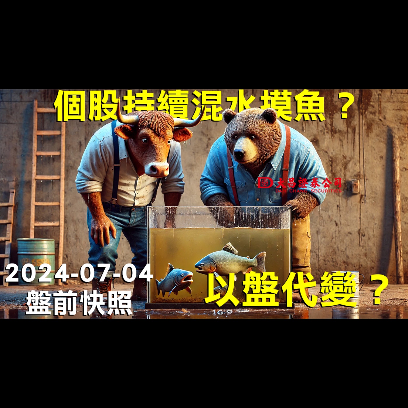 【大昌證券】2024年7月4日盤前快照：以盤代變？個股持續混水摸魚？ episode artwork