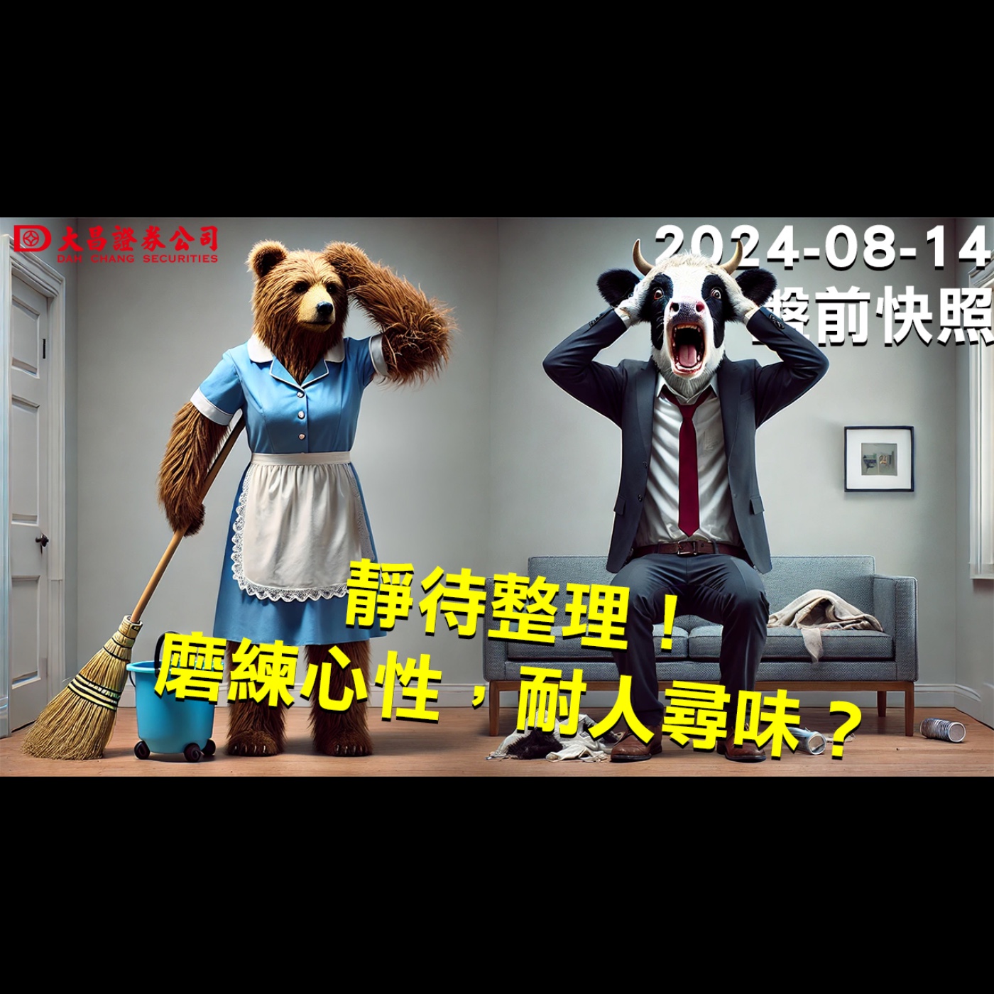 【大昌證券】2024年8月14日盤前快照：靜待整理！ 磨練心性，耐人尋味？ episode artwork