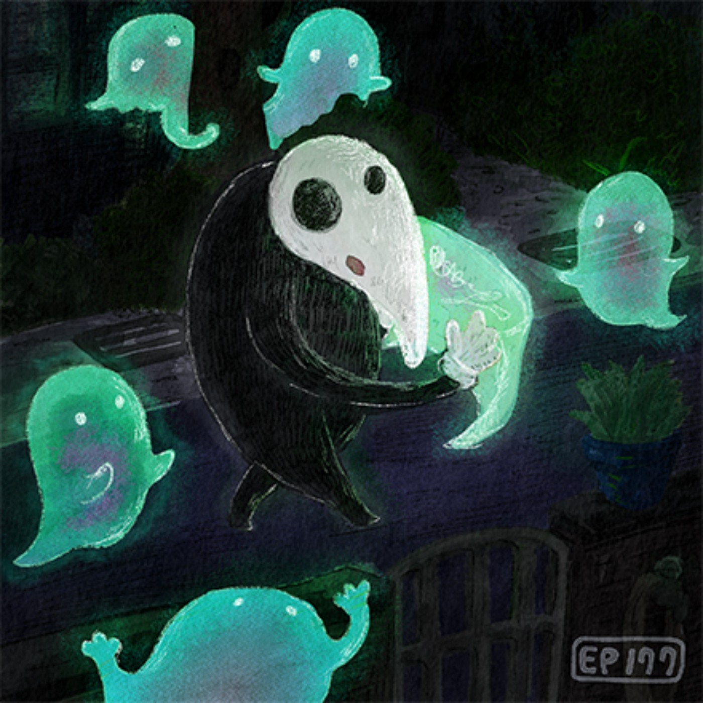 EP177 | 藝術圈到處是鬼：大家的鬼故事和藝術剝削史。 episode artwork