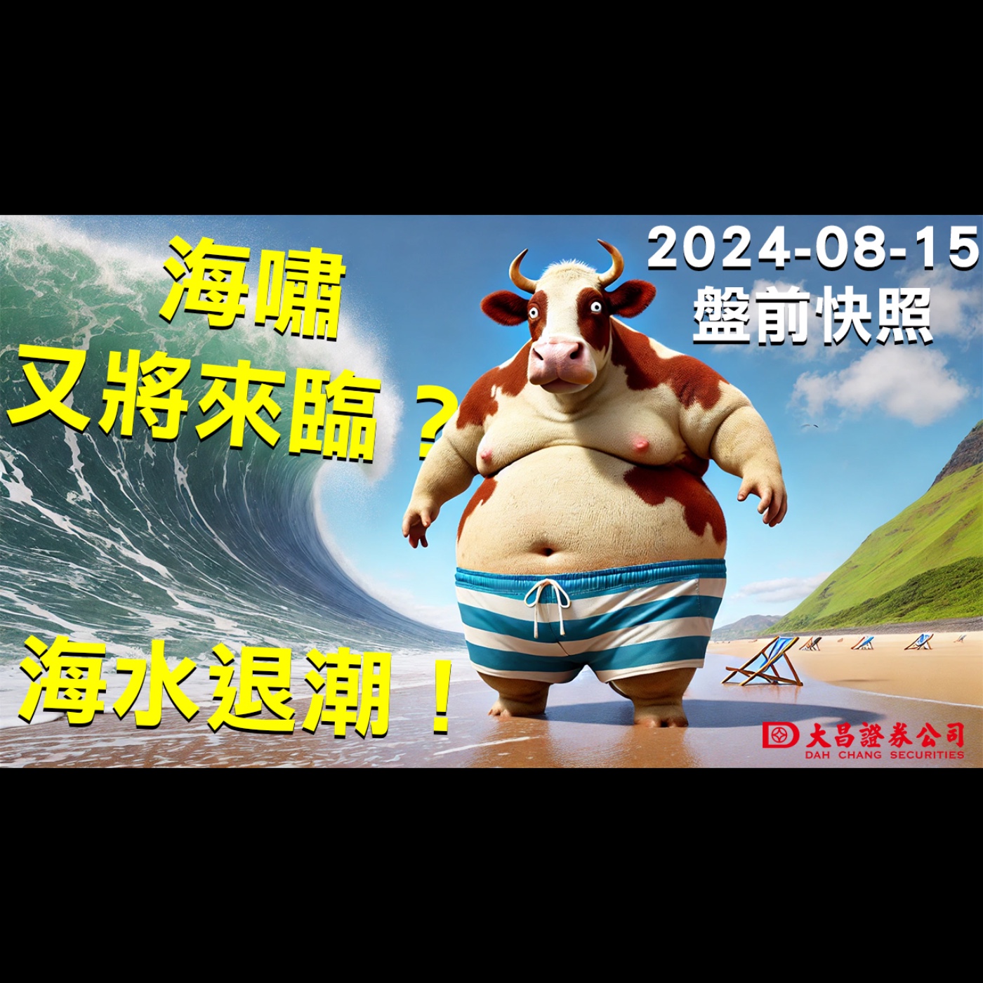【大昌證券】2024年8月15日盤前快照：海水退潮！海嘯又將來臨？ episode artwork