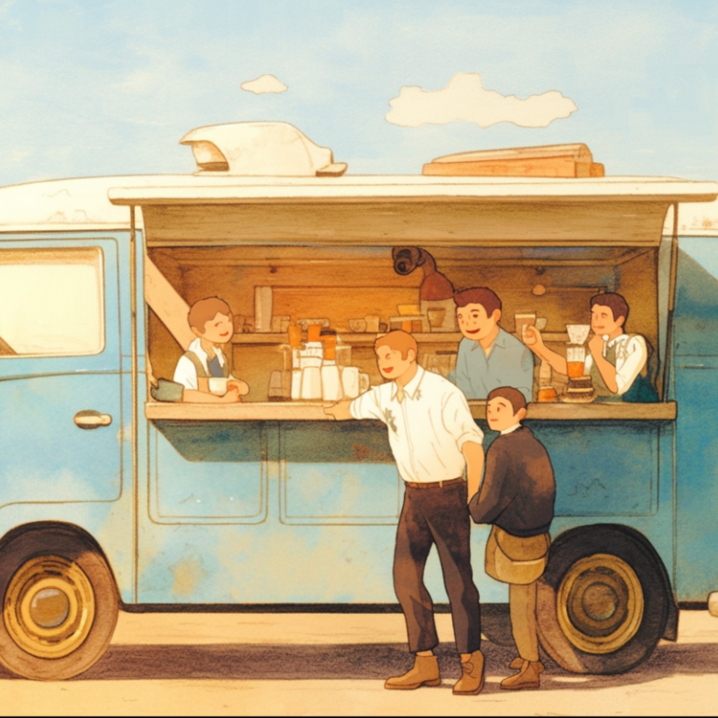 海邊咖啡車:給大人的助眠睡前故事 | 失眠解藥 | 放鬆心靈的床邊故事 episode artwork