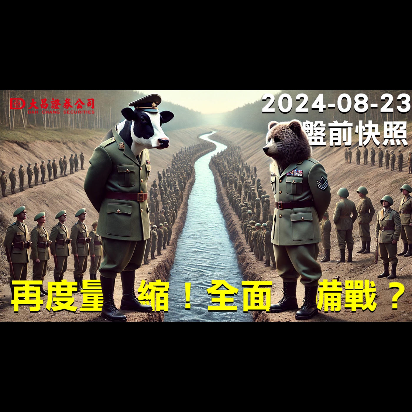 【大昌證券】2024年8月23日盤前快照：再度量縮！全面備戰？ episode artwork