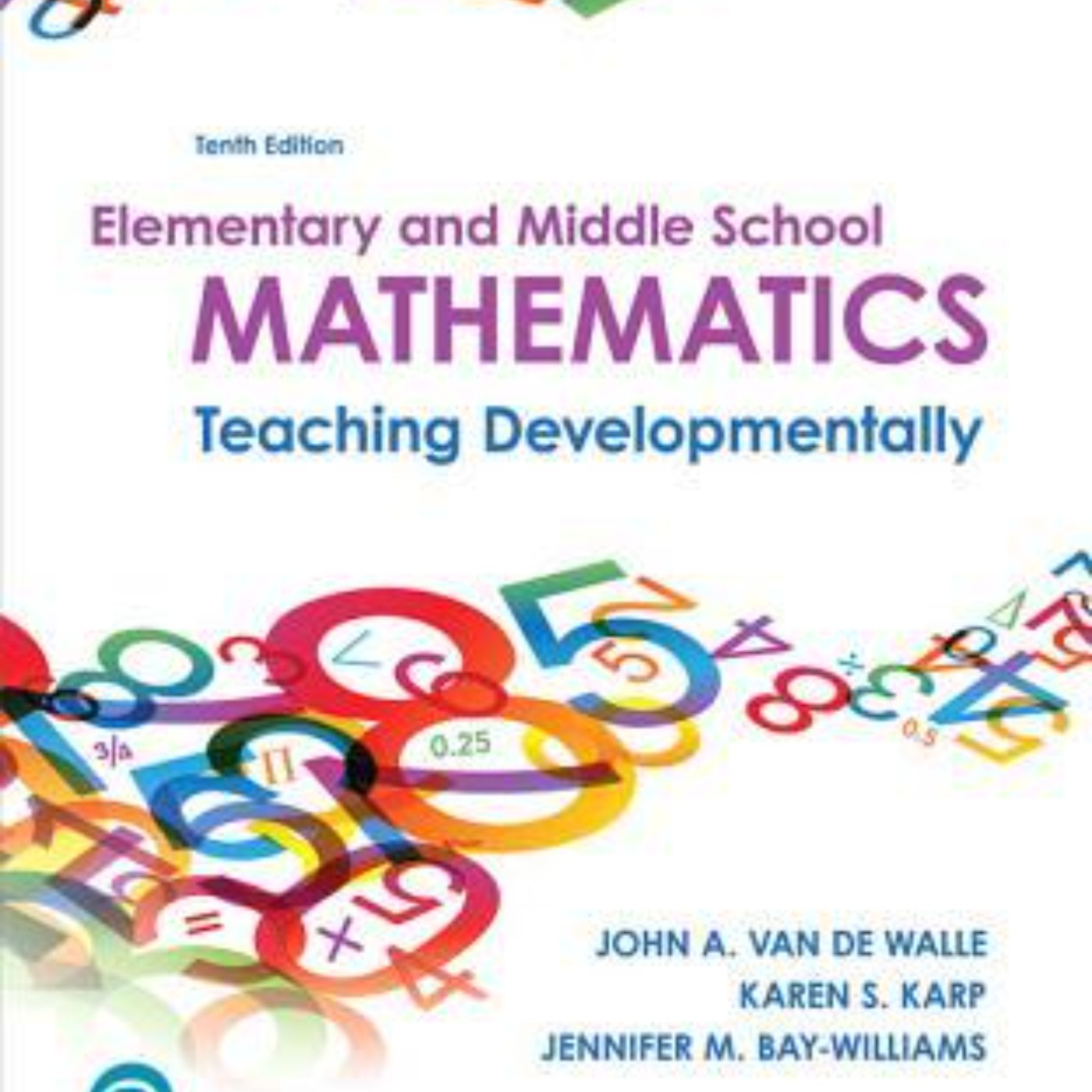Read Elementary and Middle School Mathematics: Teaching Developmentally by John A. Van de Walle Full Page