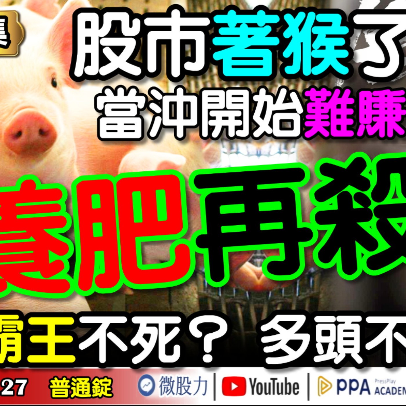 股市著猴了？當沖開始難賺？養肥再殺？股霸王不死？多頭不止？《我是金錢爆》普通錠 2024.0827 #大K曾煥文 #籌碼專家 阿斯匹靈 #資深分析師 連乾文 阿文師 episode artwork
