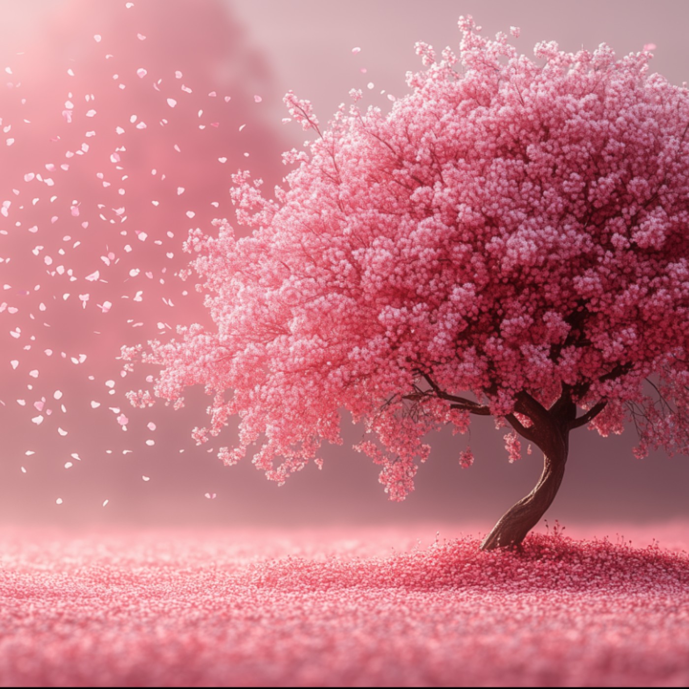 65 minutes Listen to beautiful piano music under the cherry blossom trees #工作音樂 #workmusic episode artwork
