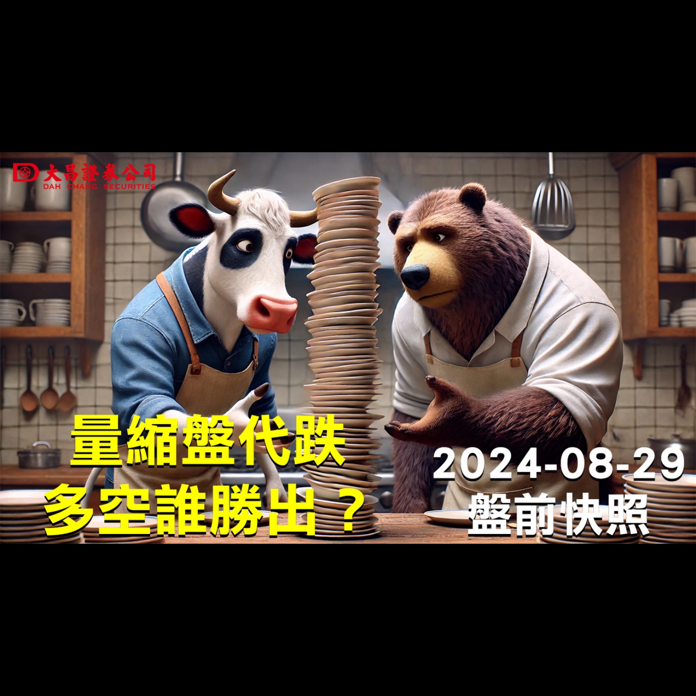 【大昌證券】2024年8月29日盤前快照：量縮盤代跌，多空誰勝出？ episode artwork