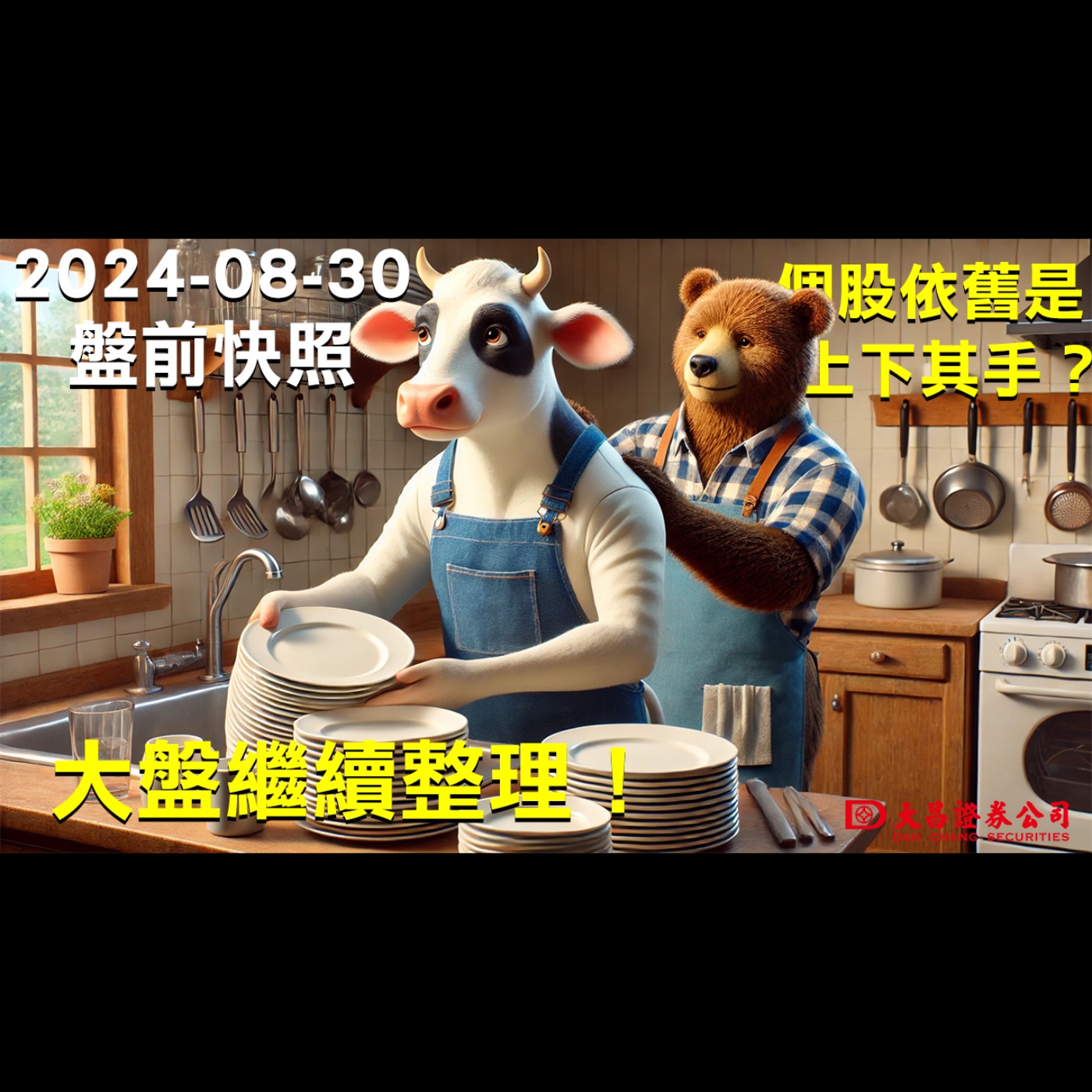 【大昌證券】2024年8月30日盤前快照：大盤繼續整理！個股依舊是上下其手？ episode artwork