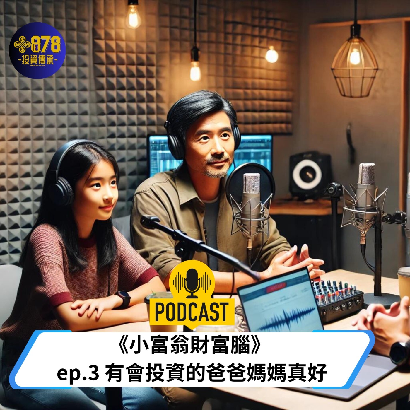 《小富翁財富腦》ep.03 - 有會投資的爸爸媽媽真好 episode artwork