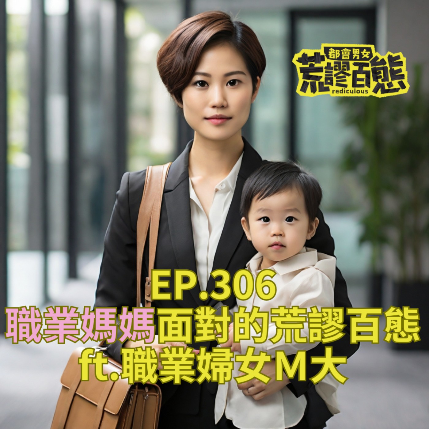 EP.306｜職業媽媽面對的荒謬百態 ft.職業婦女M大 episode artwork