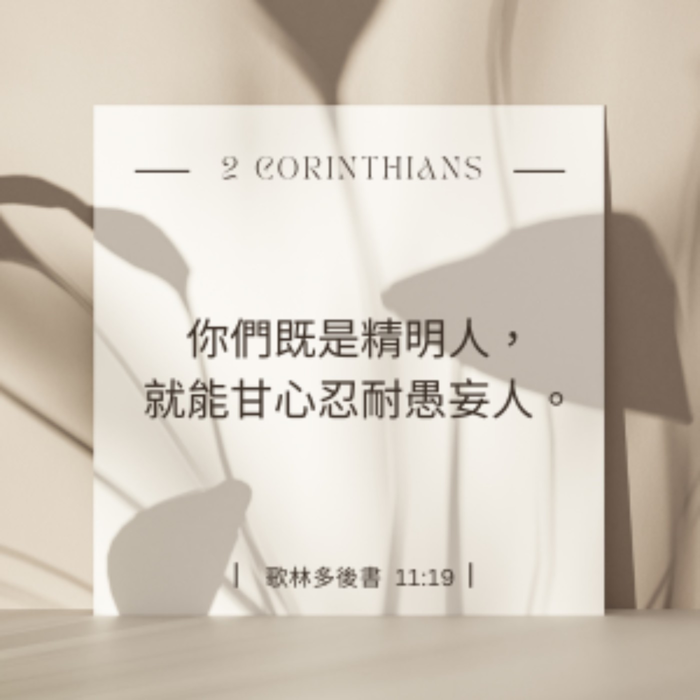 哥林多後書 第11章 episode artwork