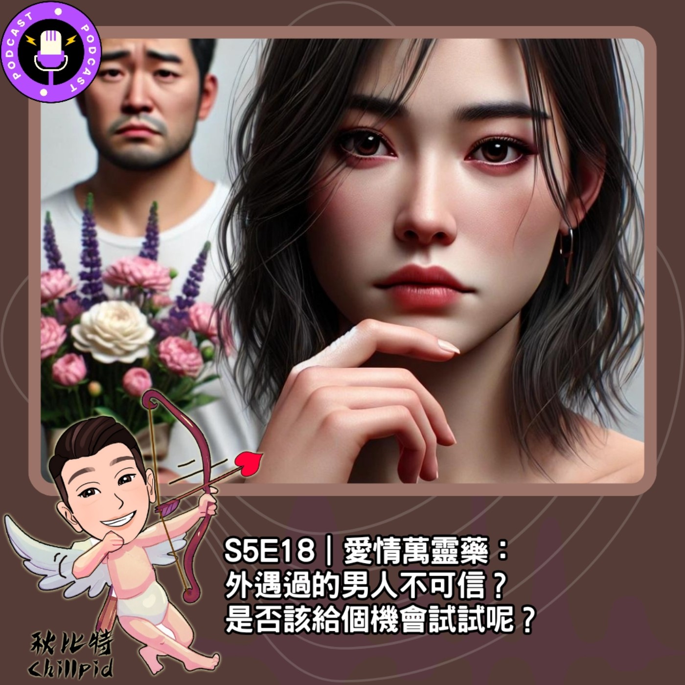 S5E18｜愛情萬靈藥：外遇過的男人不可信？是否該給個機會試試呢？ episode artwork