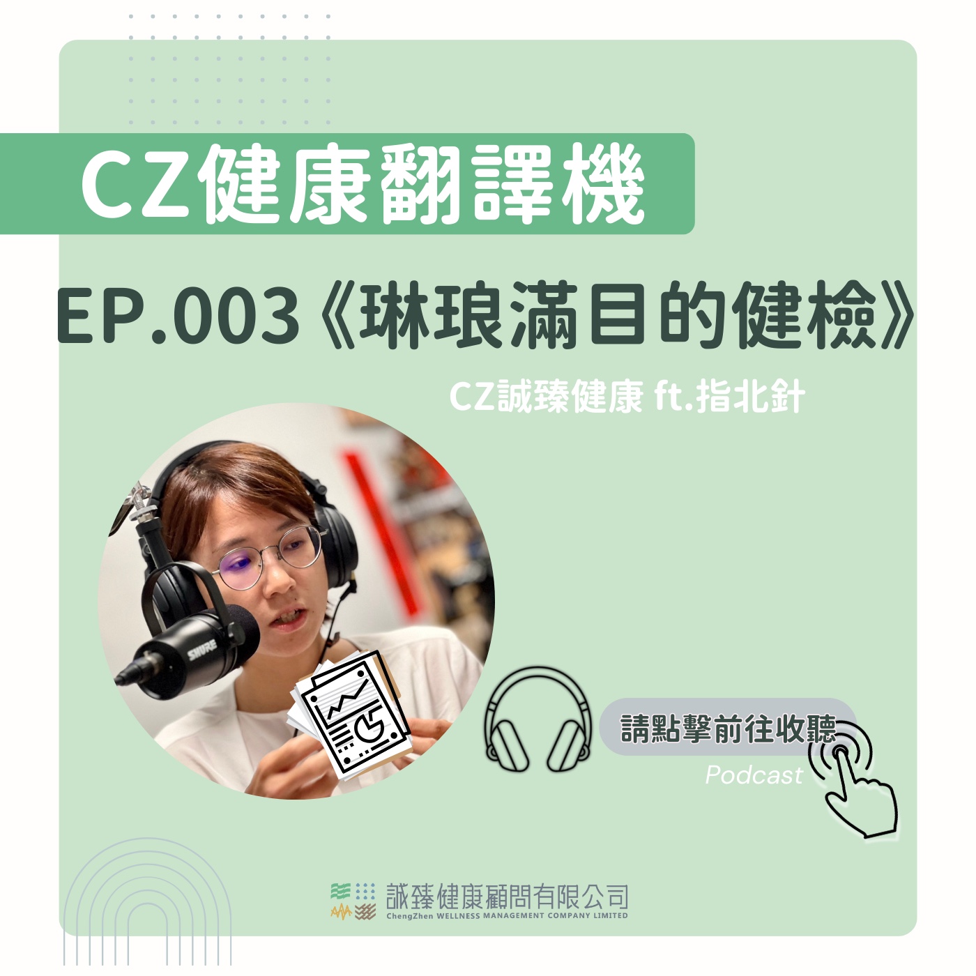 EP003_琳琅滿目的健檢｜健康翻譯機 episode artwork