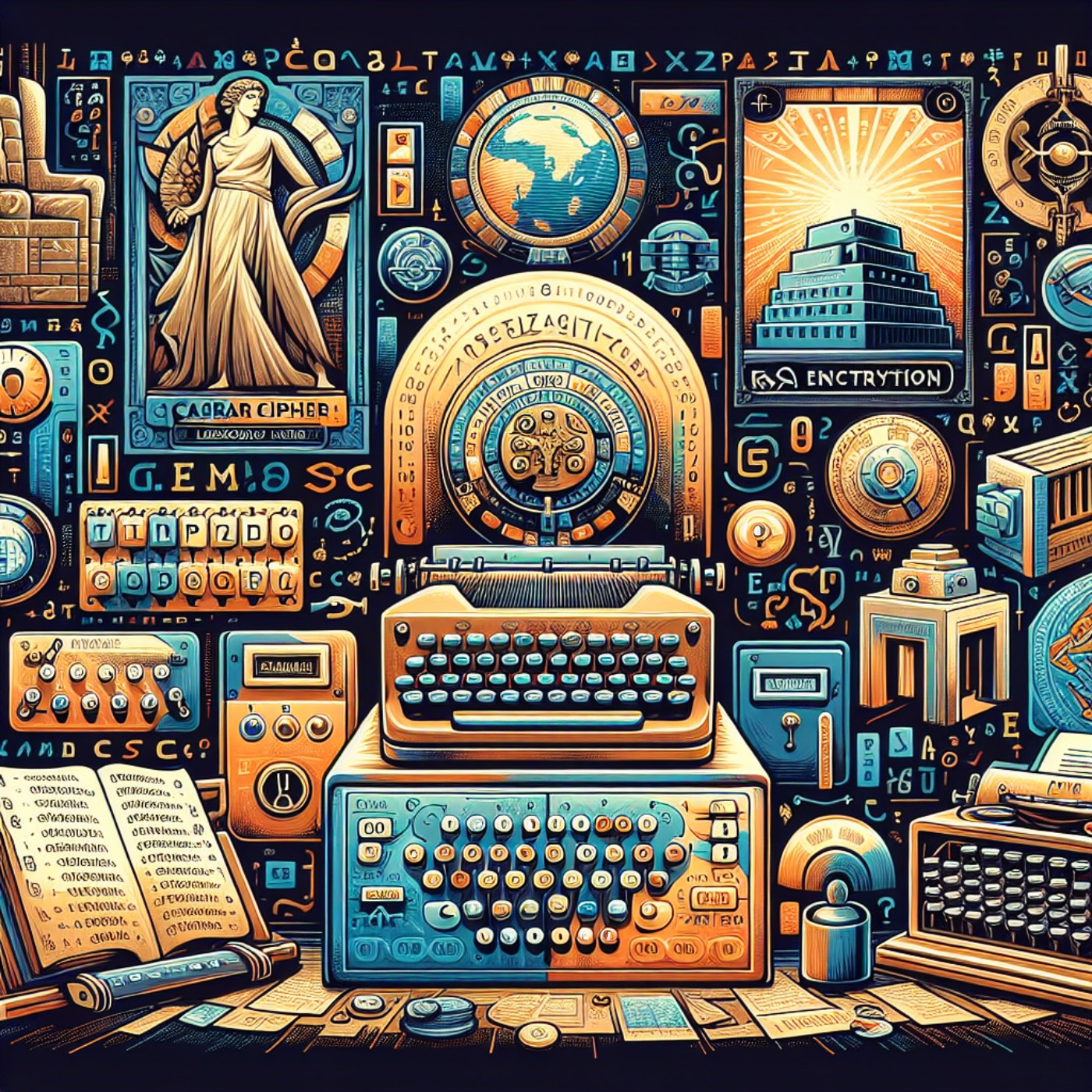 【歷史雜談】密碼的藝術:歷史上的八個改變世界的傳奇密碼