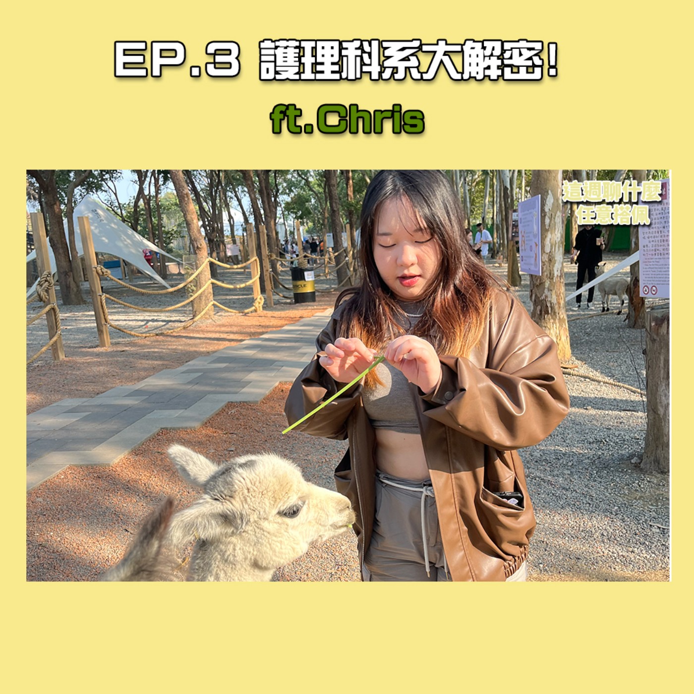 EP.3 醫護｜護理科不為人知的一面！打工巧遇知名直播主 揭露醫護工作的挑戰與甘苦談！feat. Chris episode artwork