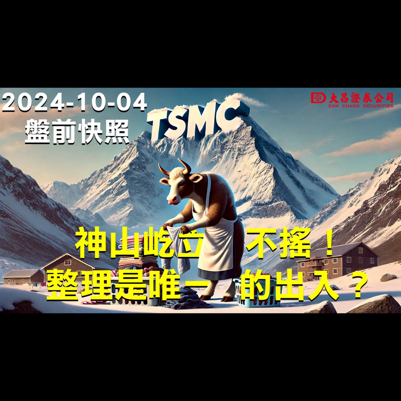 【大昌證券】2024年10月04日盤前快照：神山屹立不搖！整理是唯一的出入？ episode artwork